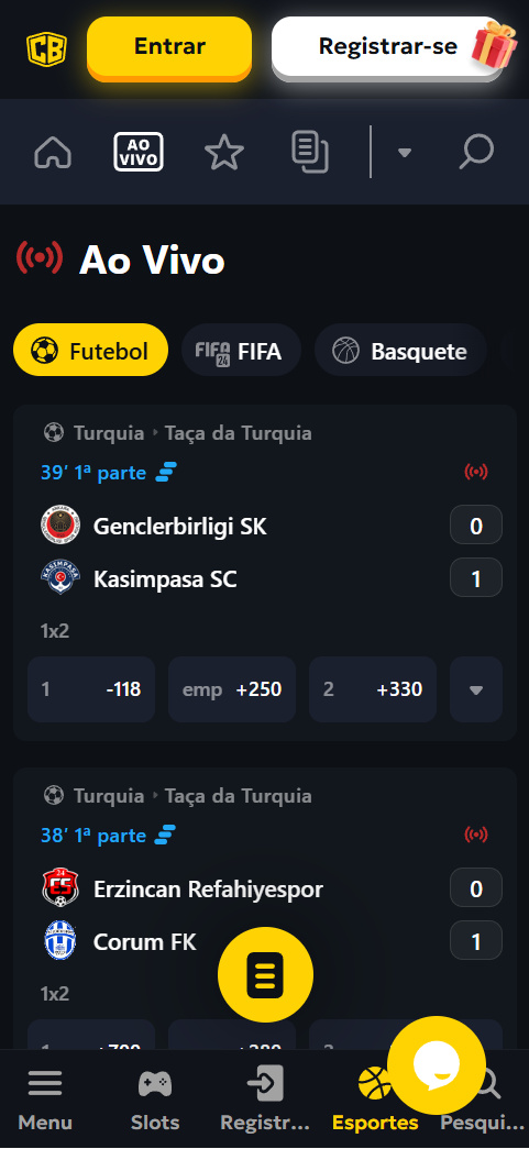 aplicativo de futebol ao vivo
